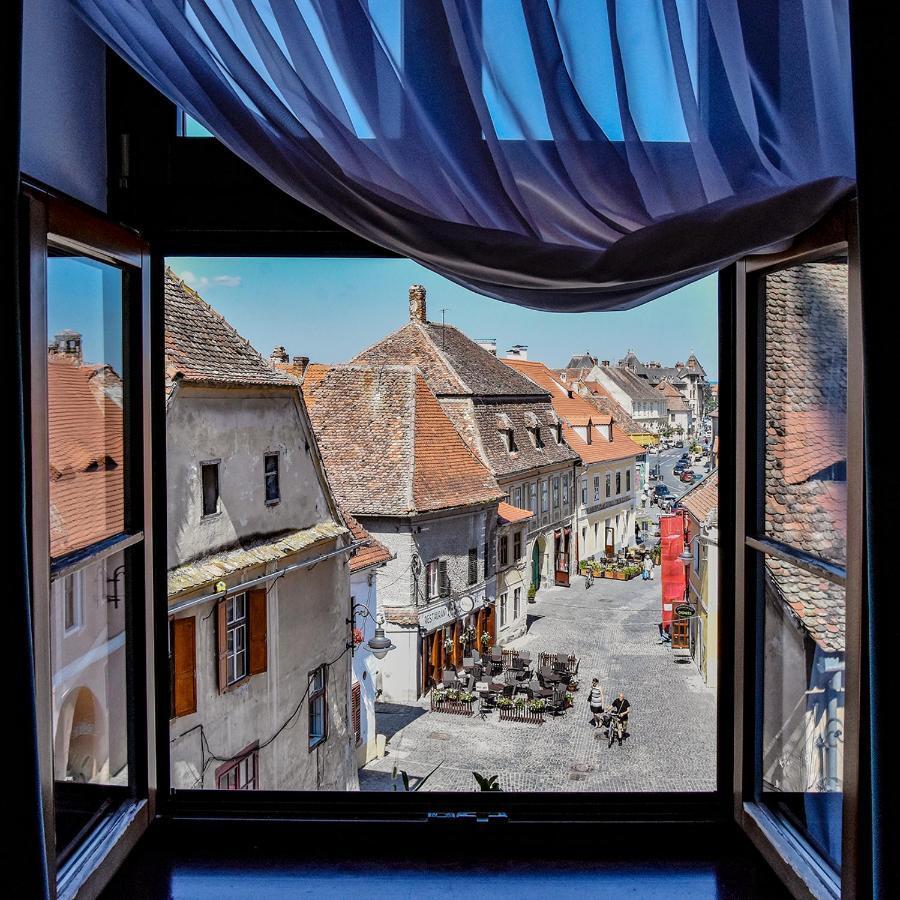 Kleines Hotel Sibiu Exterior foto